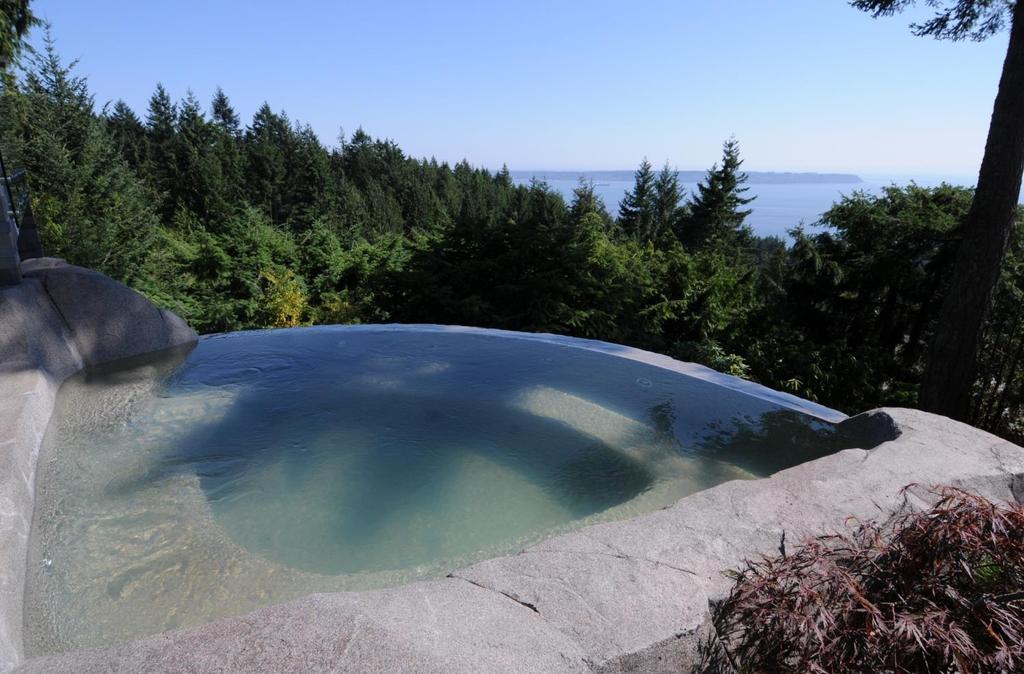 Water Feature Control West Vancouver Home New construction Pool & spa control Heat and pumps Automated