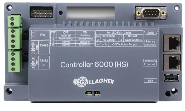 Has two RS485 connections, which may be individually configured to support HBUS, GBUS, SensorBUS or AperioTM communications Provides connectivity to the 4H & 8H HBUS device modules as well as 4R & 8R