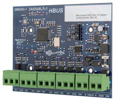 High speed communication The HBUS communication protocol is based on the RS485 standard and allows each HBUS I/O