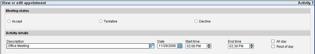Step 7: Check the associates schedule on the day and time you plan on booking your meeting (I.e. 2:00 PM 2:30 PM November 28 th ) and click OK at the bottom of the screen.
