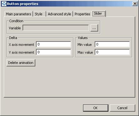 To configure the Reverse bit animation: 1. Select the Reverse bit tab of the graphic element properties dialog box. 2. Select the concerned variable for this animation (refer to chapter 8.5). 3.