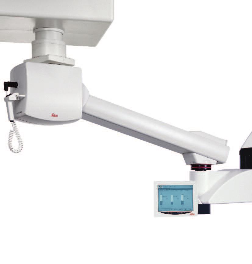 Leica M844 C40 Ceiling Mount Longer reach and greater flexibility The Leica C40 Ceiling Mount offers outstanding stability and spectacular reach, stretching the limits of operating room positioning.