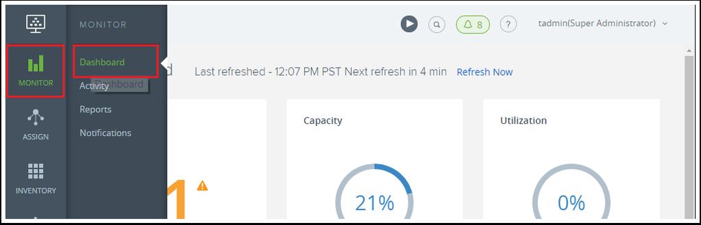 Quick Start Tutorial for VMware Horizon Cloud on Microsoft Azure Exploring Monitoring and Analytics About Monitoring and Analytics After setting up Horizon Cloud Service on Microsoft Azure, you can