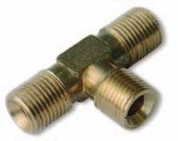 411 Series 411 Series Hose Fittings continued Order by Phone +44 (0) 121 525 5800 Tee -
