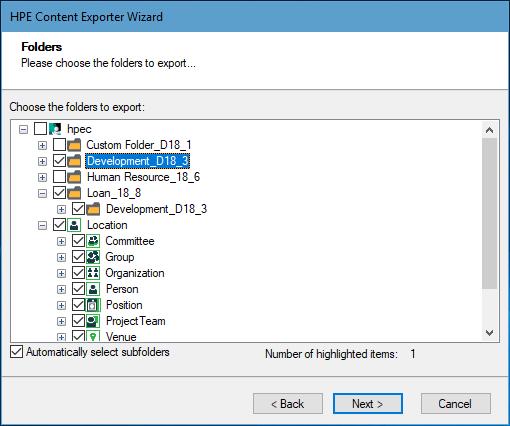 Field Export Orphan/Root Documents Export Custom Records Export Custom Properties Description Check this option if you wish to export the records residing into the root location of the server (having