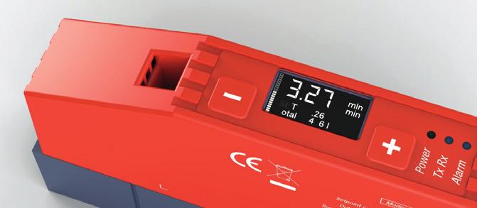 and analog interface as standard Operating status indication The instruments offer a built in LED status indication Safe & fast control The controller uses a tightly sealed control valve with a leak