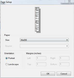 Click Print. CAD files converted to PDF with an irregular map border, anything other than a rectangle, may not print as desired.