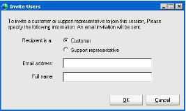 SUPPORTING MULTIPLE CUSTOMERS IN A SUPPORT SESSION If two or more customers join a support session, you can support each customer individually.