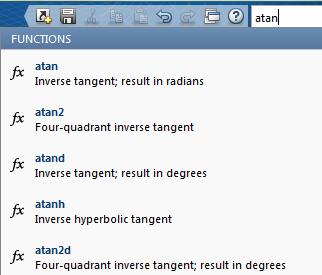To learn how to use the atan (arc tangent)