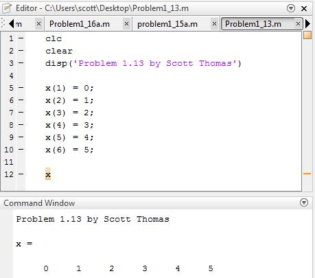MATLAB can perform calculations on Arrays with the same ease as it does with