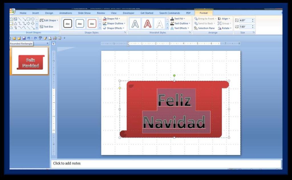 Changing WordArt Text Box Shapes 1. In Drawing Tools, click Edit Shape from the Insert Shapes group 2.