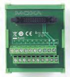 Modular I/O Accessories TB 1600 DIN-Rail mounting screw terminal module with 20-pin connector 20 pins,
