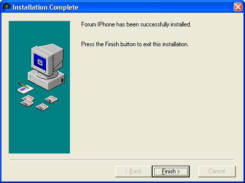 Characteristics Functionality 8. Once the installation is successfully completed, click on Finish.
