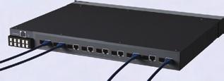 Industry-specific Ethernet Switches Ordering Information PT-G7509 Full Gigabit Managed Rackmount Ethernet Switch System The PT-G7509 switch system consists of 9 combo 10/100/1000BaseT(X) or