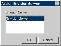 6.7. Administer Telephony Envision Servers The Telephony screen is displayed again.