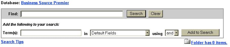 Advanced Search: Single Find Field and Search Builder Single Find Field with Search Builder allows you to combine keywords, search fields and a Boolean operator with any existing text in the Find