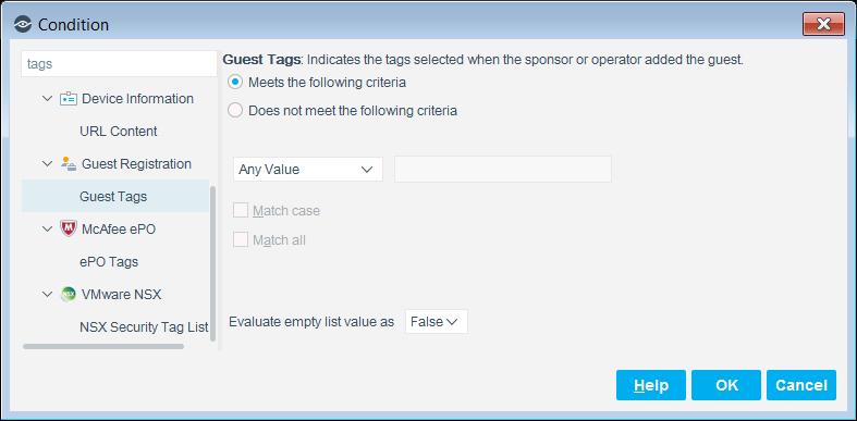 Define a Password Policy In the Guest Registration pane, use the Password Policy tab to configure requirements, such as minimum length or special character requirements, for passwords used by