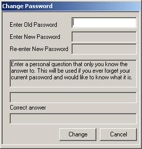 4.2 CHANGING PASSWORDS 4 SECURITY 4.