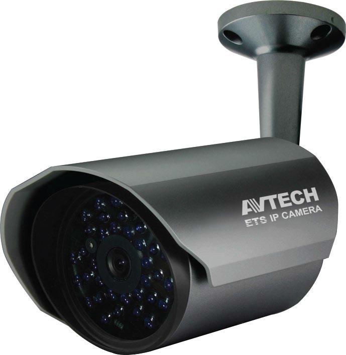 AVM457A 2 Megapixel IR Network Camera FEATURES Easy network setup with your iphone / ipad POE (Power-over-Ethernet) support to eliminate the use of power cables and reduce installation costs ONVIF
