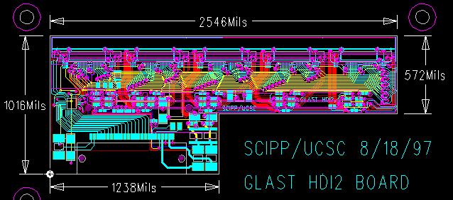 Tracker Hybrid Circuits 8-Layer Printed Circuit Board Designs of all 3 boards are complete and