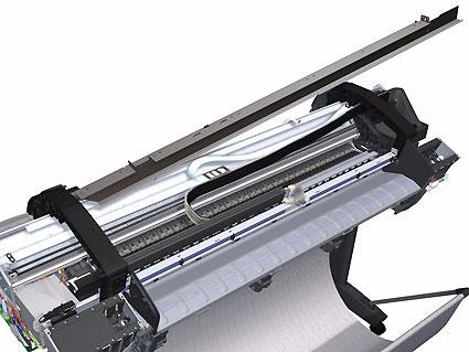 Remove the Ink Supply Tubes Support Rail from the printer.