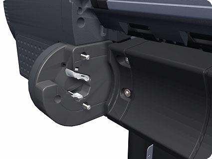 Removal and Installation Right Spindle Holder The Right Spindle Holder is only applicable to the 24 inch model T1100/T1100ps/T610 Printers.