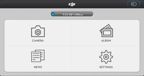 12 Using DJI VISION App The DJI VISION App controls the PHANTOM 2 VISION camera including capture and recording, settings, pitch angle adjustments, and displays essential status including flight