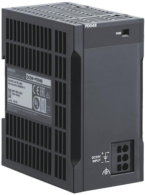CK3W Power Supply Unit CK3W-PD048 CSM_CK3W-PD048_DS_E_DITA_1_2 Supplies power to the CK3M