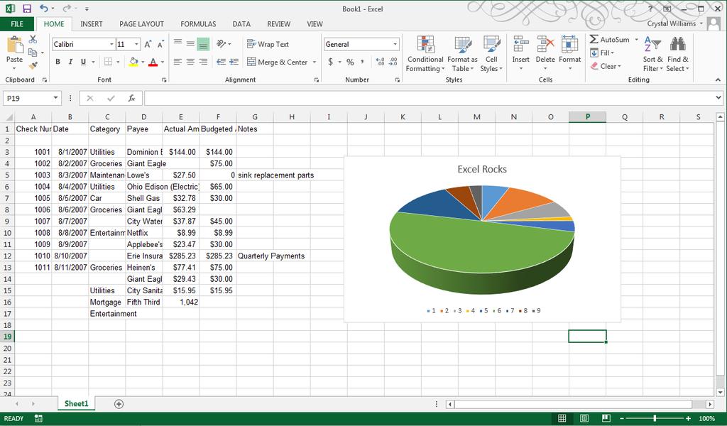 Excel 2016: