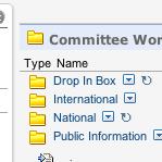 This enables you to have both Standards Hub and the Committee Workspace open at the same time.