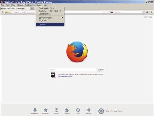 1.7 Mozilla Firefox Installation 3 The following screen will appear and