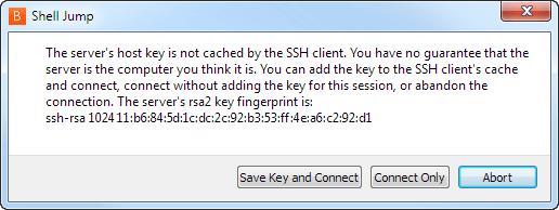 Enter the Hostname / IP of the system you wish to access. Choose the Protocol to use, either SSH or Telnet.