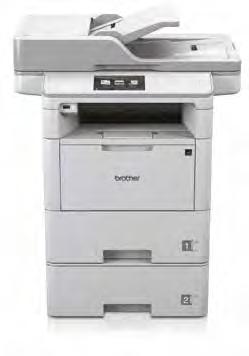 MFC-L6800DWT Brother All-In-One Mono Laser Printer The professional all-round performer is here Ideal for: Print Copy Scan Fax Up to 10 users Printing up to 5k pages a month The all-in-one that s