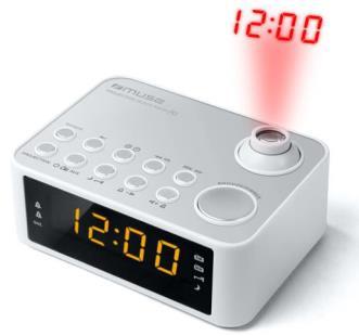 display - Dual alarm by radio or buzzer - Big amber display PORTABLE DVD