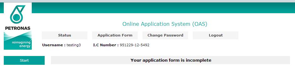 Figure 4.0: Registration page How to log into the system 1. For existing user, key in registered username and password as shown in Figure 5.0. 2.
