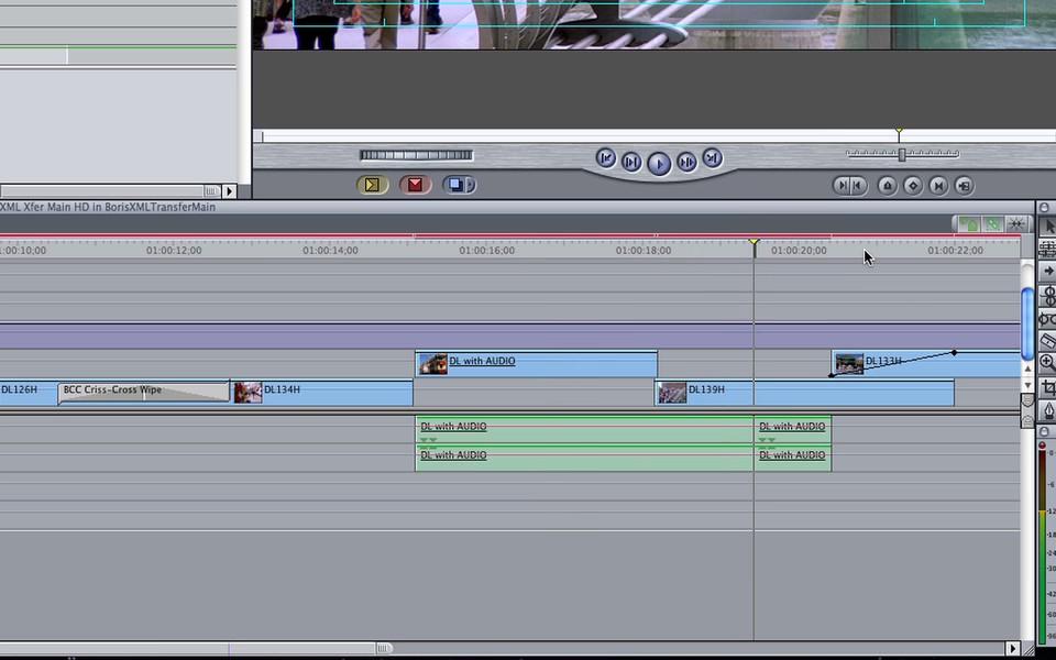 sure it perfectly matches the FCP counterpart. So, let's take a look at the Boris XML Transfer in action.
