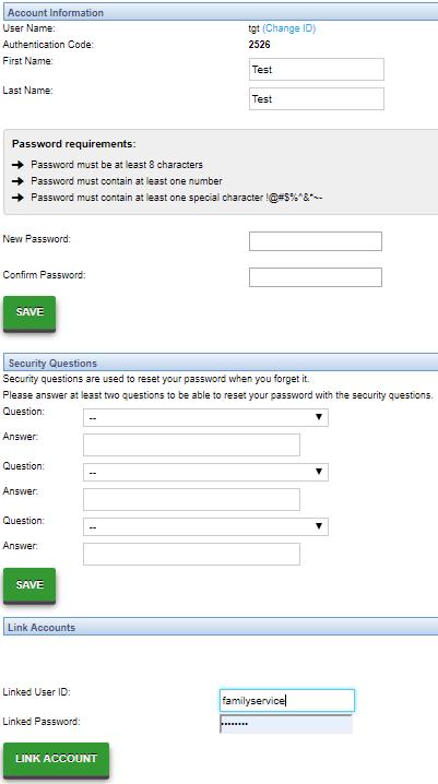 Change your Parent Portal Username here Change your Parent Portal Password here Change your Security Questions & Answers here This feature can be utilized by blended
