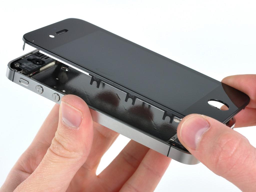 Replace a cracked screen on your iphone 4S.