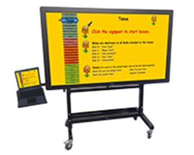 Page 15 4. TV or LED Display - Mobile Trolley This solution is also the best option should a mobile system be required.