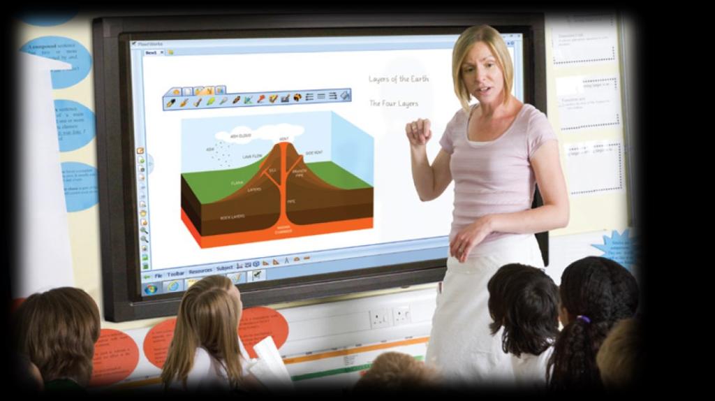 Page 6 Question 3: Continued Interactive LED Panel: Offering the best in classroom interactive display, this is a high resolution, high brightness, touch screen display with up to 20 points of touch.