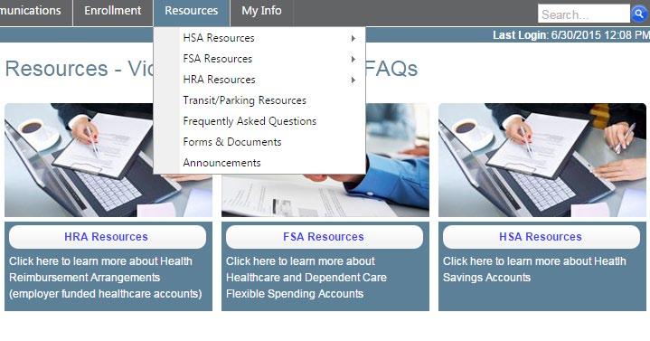 Resources The resources tab contains a robust repository of helpful videos, calculators, and FAQs, designed to assist you in learning more about