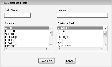To change the display order of fields in the Table window, simply click on the gray box in the first column of the row for each field that you want to move and drag it up or down in the grid.