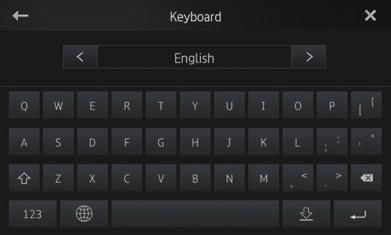 09 Customizing preferences Setting the keyboard layout You can select the keyboard layout displayed on this product for text input in Advanced App Mode.