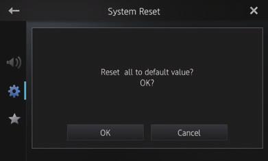 09 Customizing preferences 3 Tap [OK]. If you do not want to restore the settings, tap [Cancel].