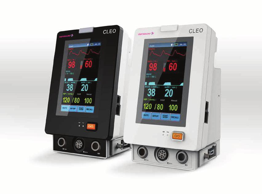 CAPNOTRACK The Capnotrack capnography system is a cutting edge low flow End-tidal CO 2 measuring system.
