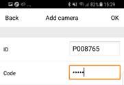 PV CAM VIEWER Start Now that you have connected your phone to the wifi network DVR you can start the application PV CAM
