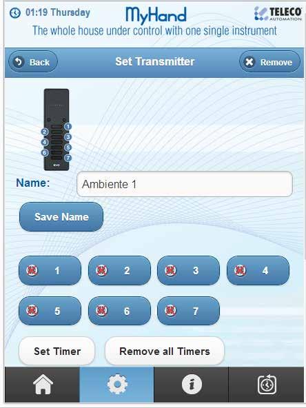 6.1 - Insert the Transmitters into the Room Each new Room is empty and without