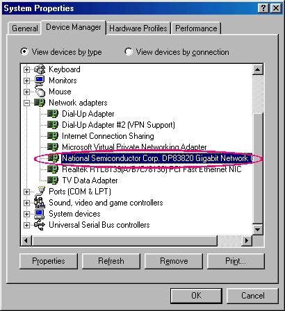 Verifying your Windows 95/98/ME driver installation Step 1: Go to Control Panel/System.