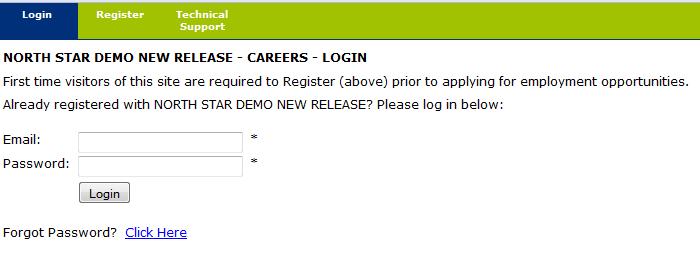 Log In 4 Once registered you can login by entering your email address and password.