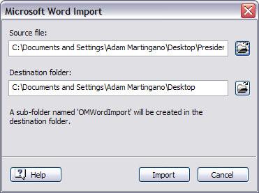Exporting to Microsoft Word When you export to Microsoft Word, a Main Branch will become a Main Heading in Word. A Sub Branch will become a Sub Heading in Word, and so on.